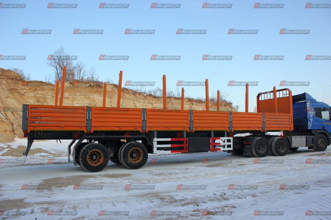 Новый Бортовой полуприцеп/ Платформа AMUR LYR9500JSR: фото 12 Новый Бортовой полуприцеп/ Платформа AMUR LYR9500JSR: фото 12