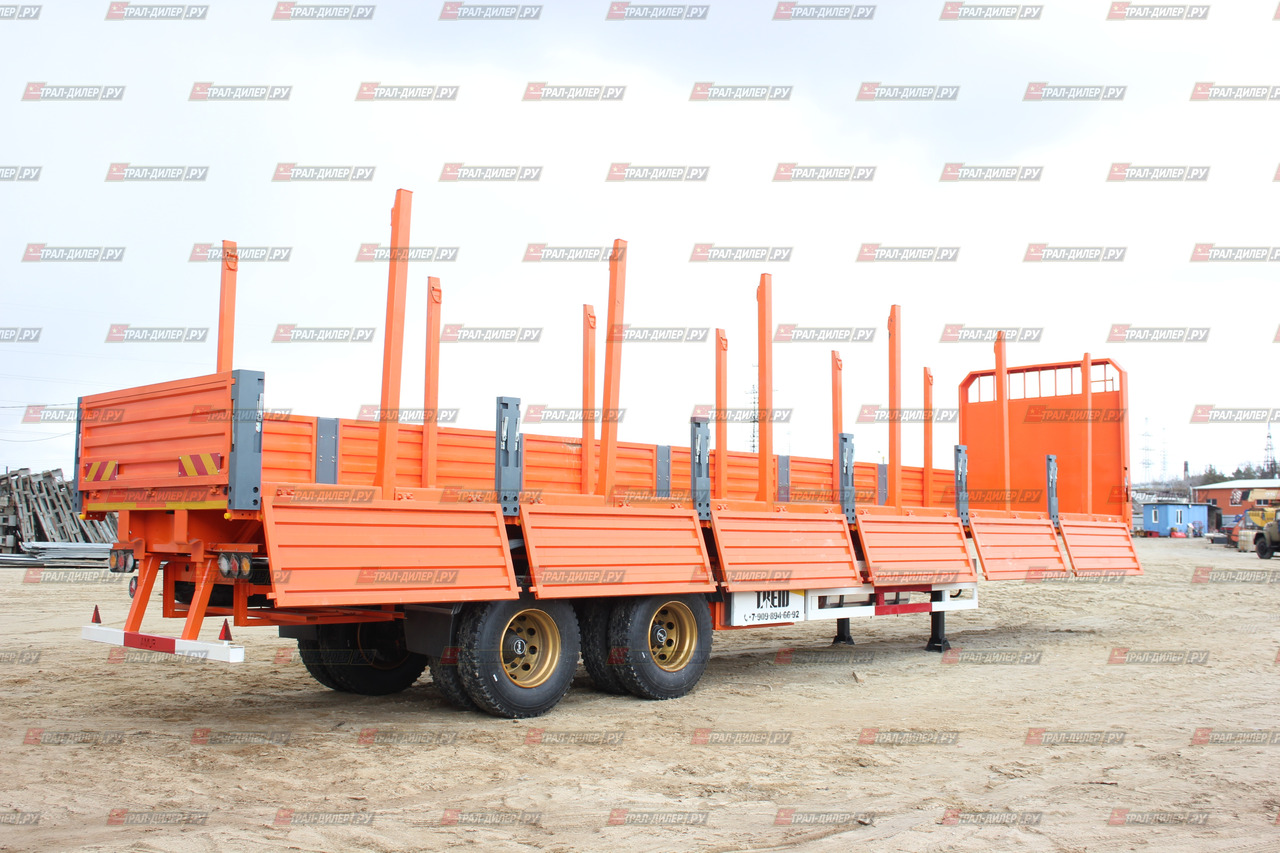Новый Бортовой полуприцеп/ Платформа AMUR LYR9500JSR: фото 40 Новый Бортовой полуприцеп/ Платформа AMUR LYR9500JSR: фото 40