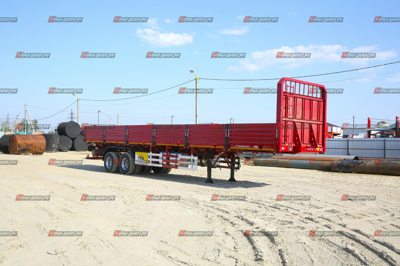 AMUR LYR9500JSR - Бортовой полуприцеп/ Платформа: фото 1 AMUR LYR9500JSR - Бортовой полуприцеп/ Платформа: фото 1