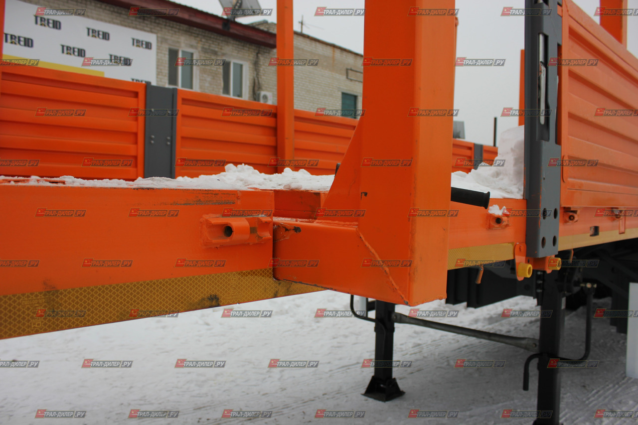 Новый Бортовой полуприцеп/ Платформа AMUR LYR9500JSR: фото 11