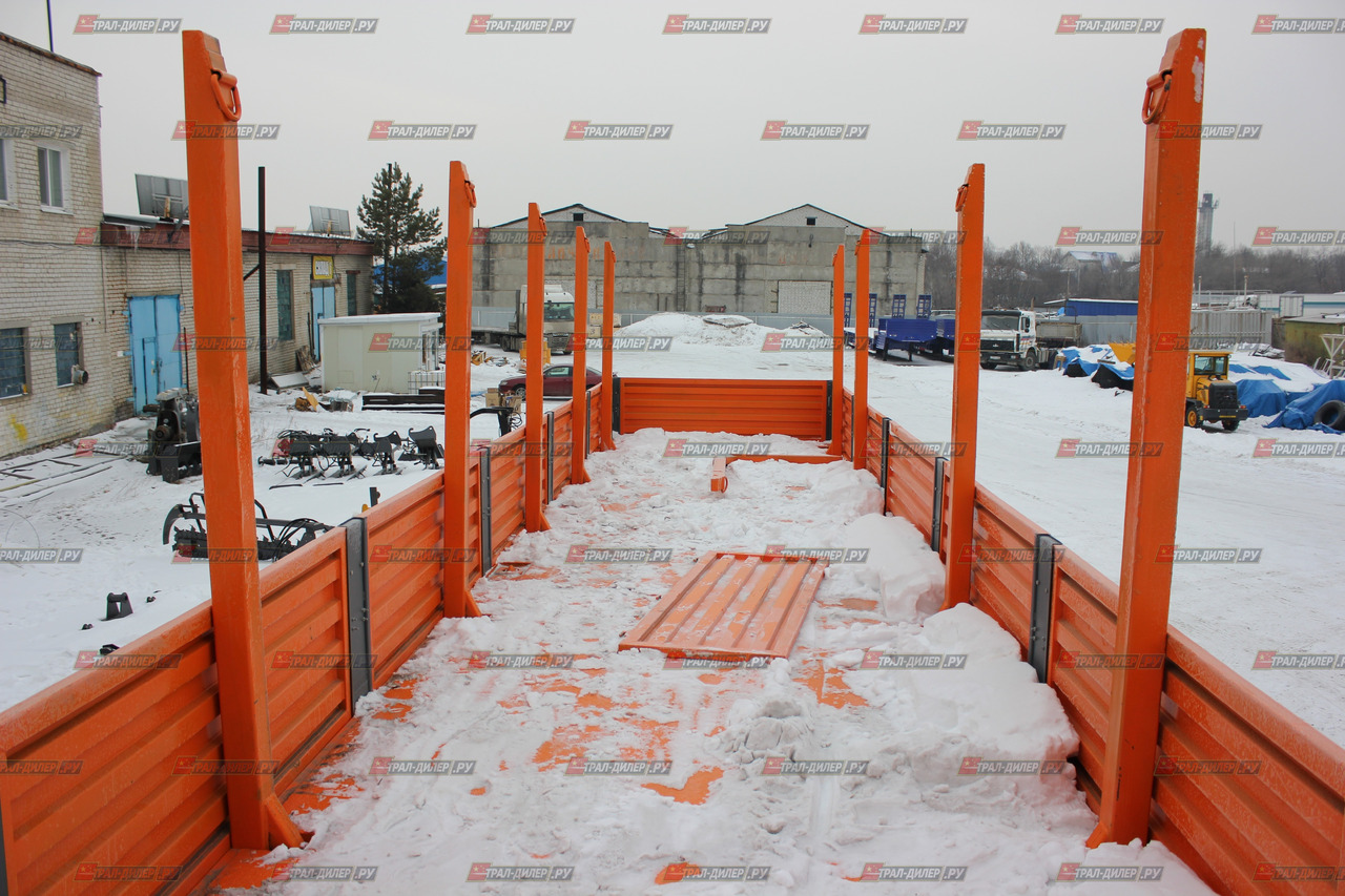 Новый Бортовой полуприцеп/ Платформа AMUR LYR9500JSR: фото 12
