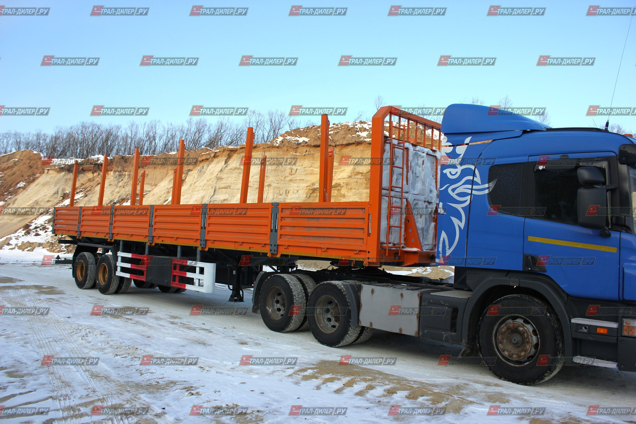 AMUR LYR9500JSR - Бортовой полуприцеп/ Платформа: фото 2 AMUR LYR9500JSR - Бортовой полуприцеп/ Платформа: фото 2