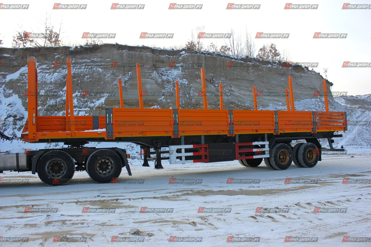 AMUR LYR9500JSR - Бортовой полуприцеп/ Платформа: фото 4 AMUR LYR9500JSR - Бортовой полуприцеп/ Платформа: фото 4
