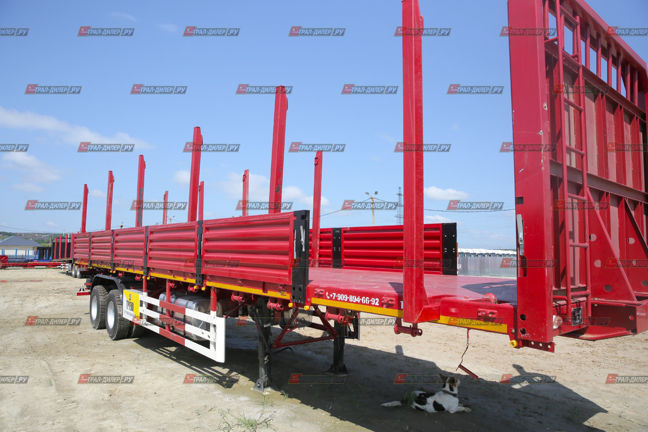 AMUR LYR9500JSR - Бортовой полуприцеп/ Платформа: фото 5 AMUR LYR9500JSR - Бортовой полуприцеп/ Платформа: фото 5