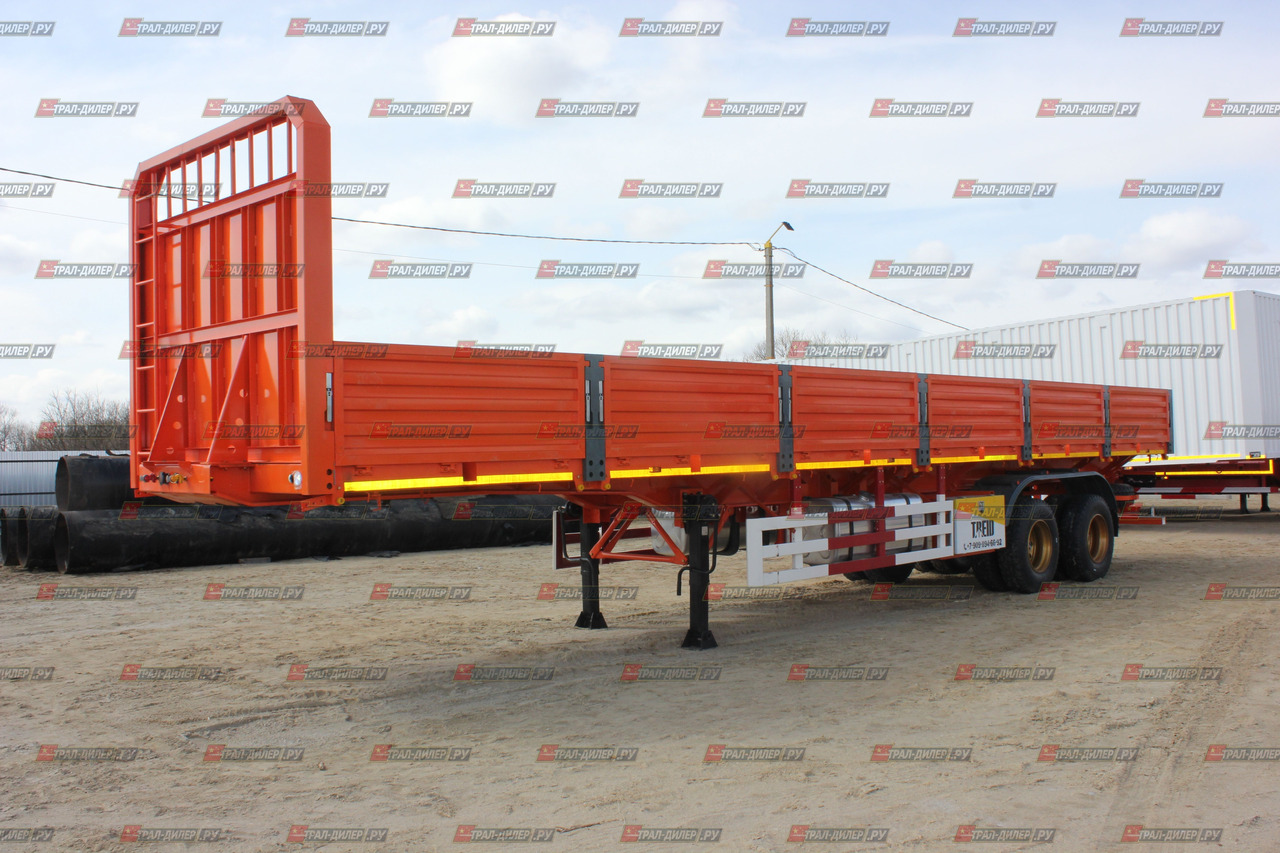 AMUR LYR9500JSR - Бортовой полуприцеп/ Платформа: фото 4 AMUR LYR9500JSR - Бортовой полуприцеп/ Платформа: фото 4