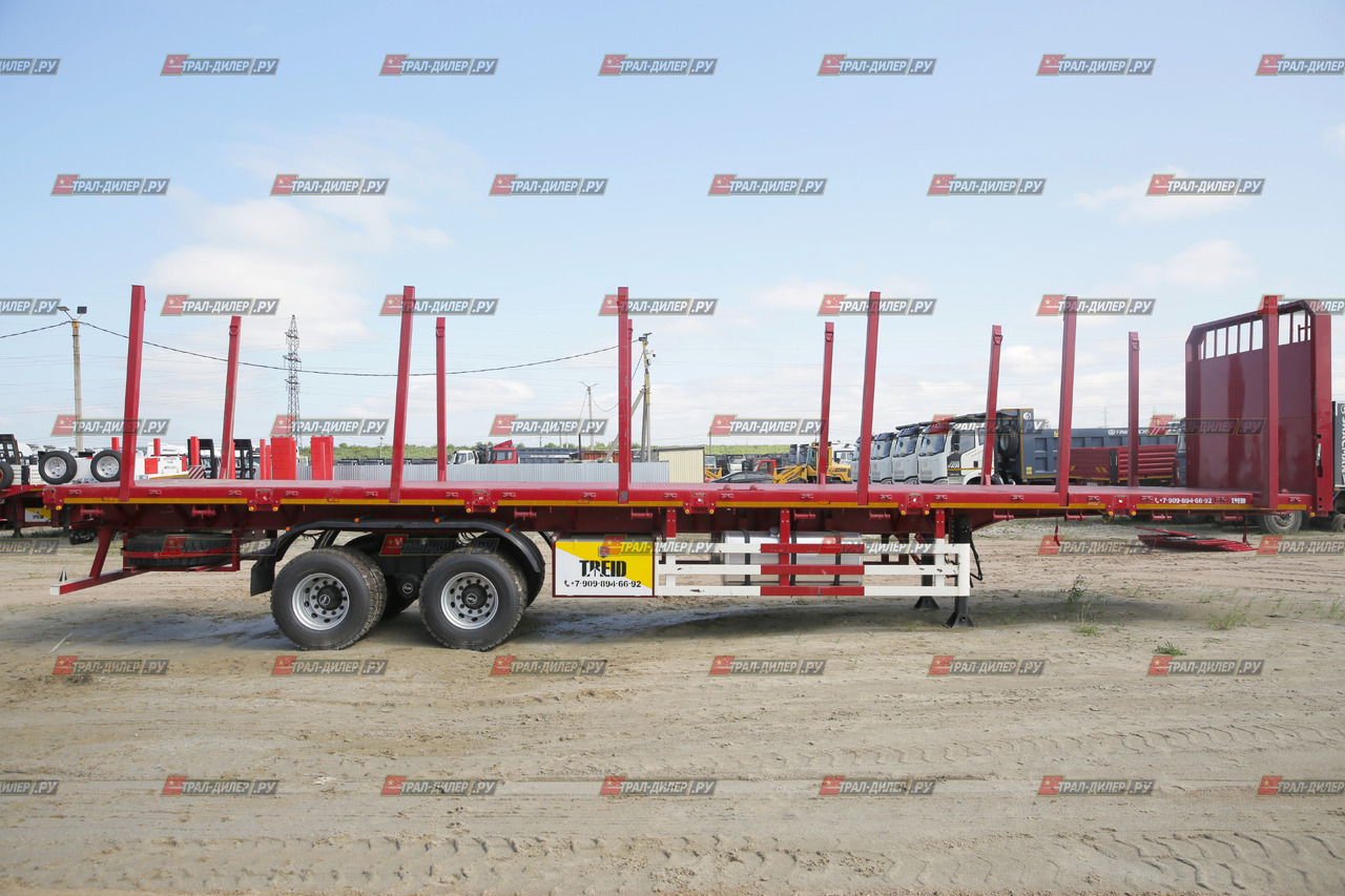 Новый Бортовой полуприцеп/ Платформа AMUR LYR9500JSR: фото 10