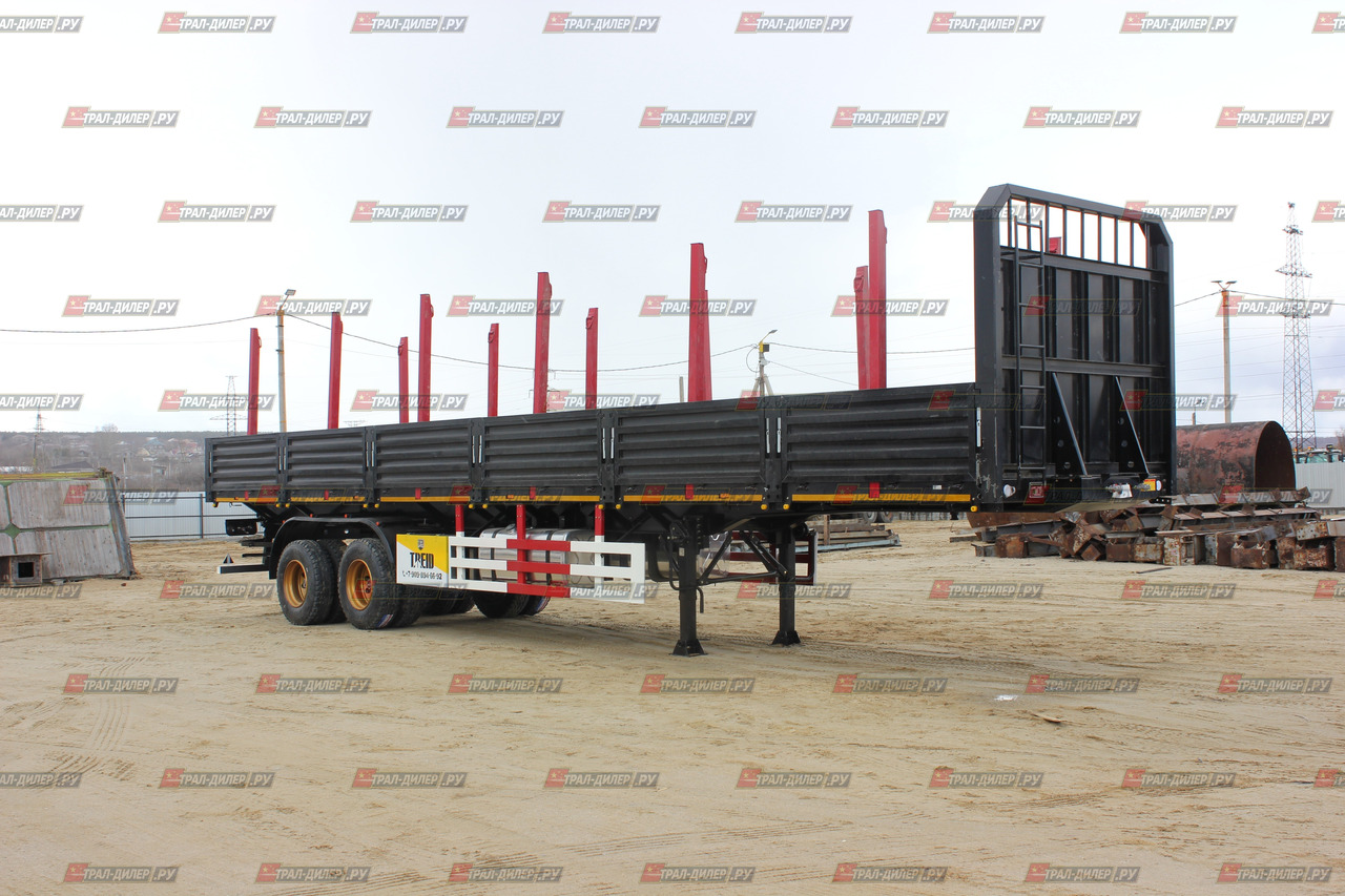 AMUR LYR9500JSR - Бортовой полуприцеп/ Платформа: фото 4 AMUR LYR9500JSR - Бортовой полуприцеп/ Платформа: фото 4