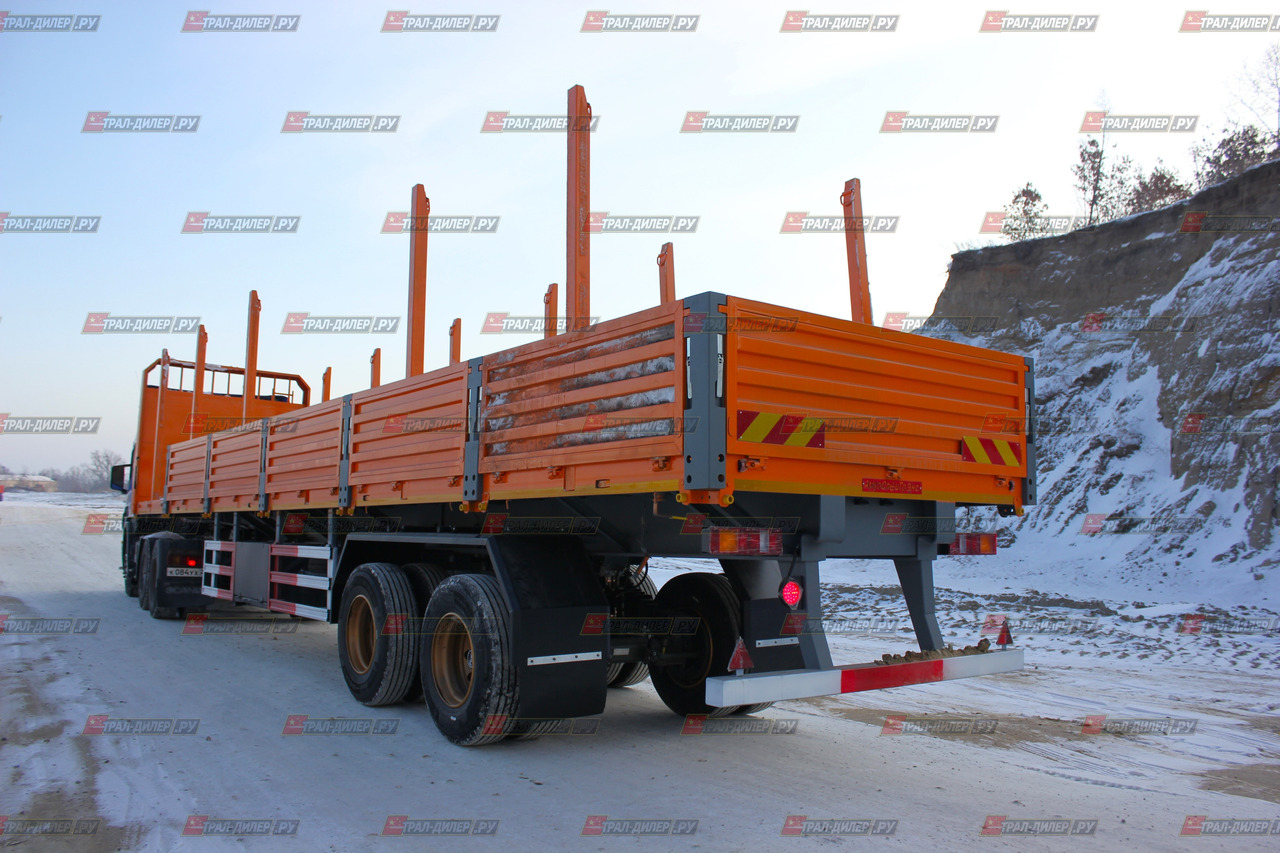 AMUR LYR9500JSR - Бортовой полуприцеп/ Платформа: фото 5 AMUR LYR9500JSR - Бортовой полуприцеп/ Платформа: фото 5