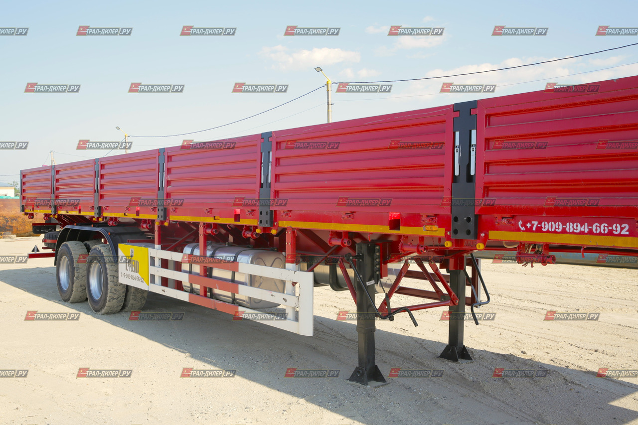 AMUR LYR9500JSR - Бортовой полуприцеп/ Платформа: фото 3 AMUR LYR9500JSR - Бортовой полуприцеп/ Платформа: фото 3