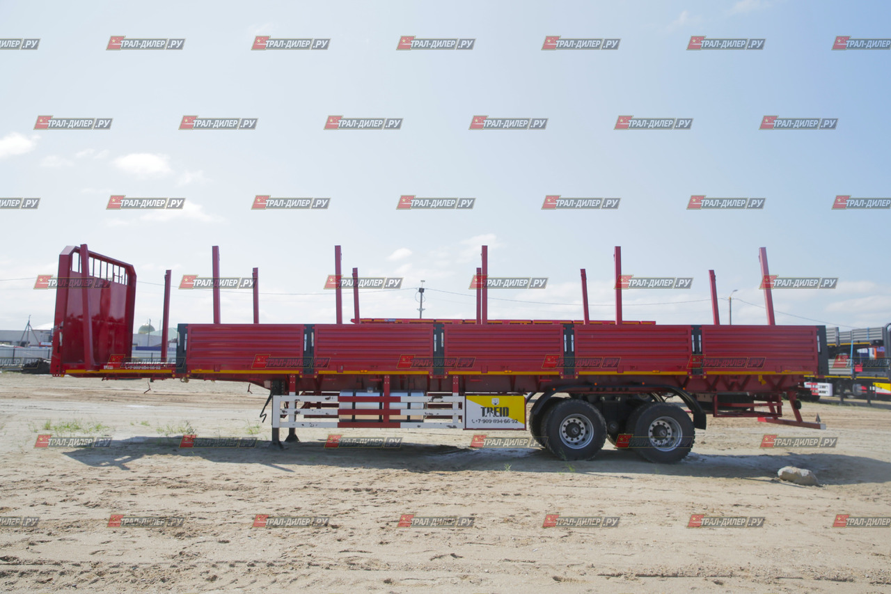 AMUR LYR9500JSR - Бортовой полуприцеп/ Платформа: фото 2 AMUR LYR9500JSR - Бортовой полуприцеп/ Платформа: фото 2