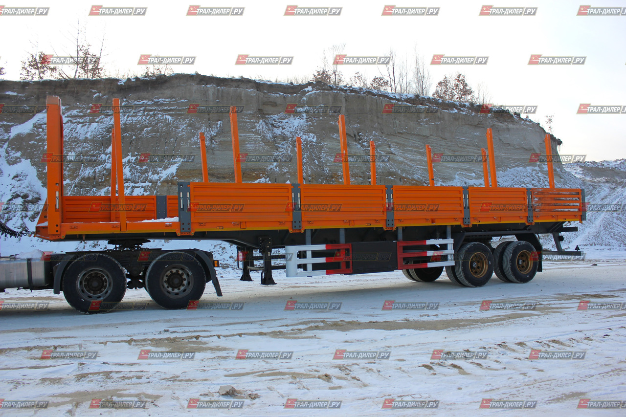 AMUR LYR9500JSR - Бортовой полуприцеп/ Платформа: фото 4 AMUR LYR9500JSR - Бортовой полуприцеп/ Платформа: фото 4