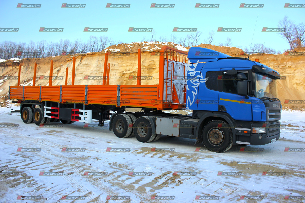 AMUR LYR9500JSR - Бортовой полуприцеп/ Платформа: фото 2 AMUR LYR9500JSR - Бортовой полуприцеп/ Платформа: фото 2