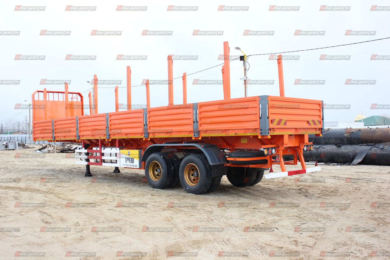 Новый Бортовой полуприцеп/ Платформа AMUR LYR9500JSR: фото 9 Новый Бортовой полуприцеп/ Платформа AMUR LYR9500JSR: фото 9