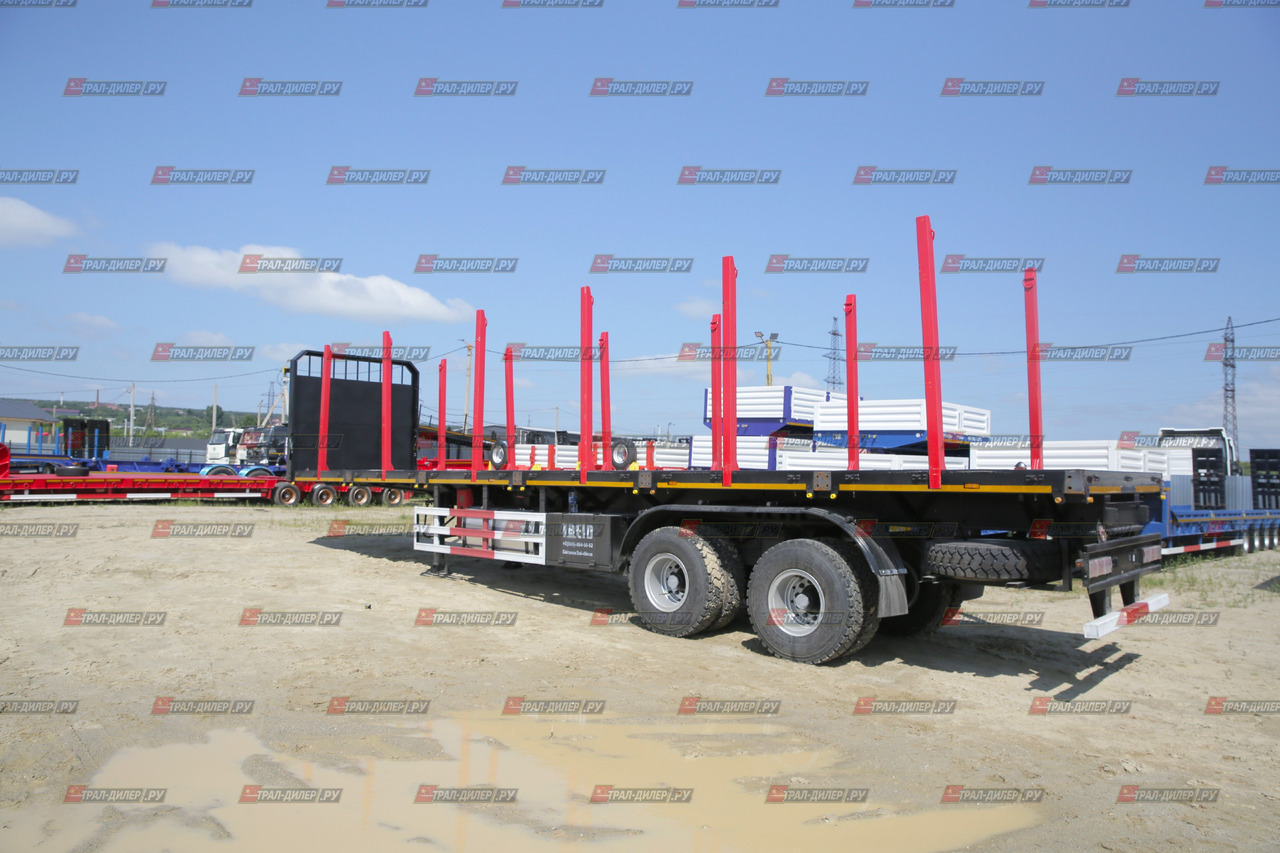 AMUR LYR9500JSR - Бортовой полуприцеп/ Платформа: фото 4 AMUR LYR9500JSR - Бортовой полуприцеп/ Платформа: фото 4