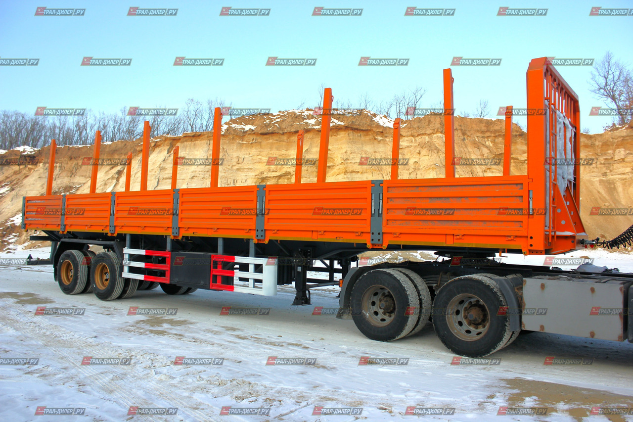 AMUR LYR9500JSR - Бортовой полуприцеп/ Платформа: фото 1 AMUR LYR9500JSR - Бортовой полуприцеп/ Платформа: фото 1