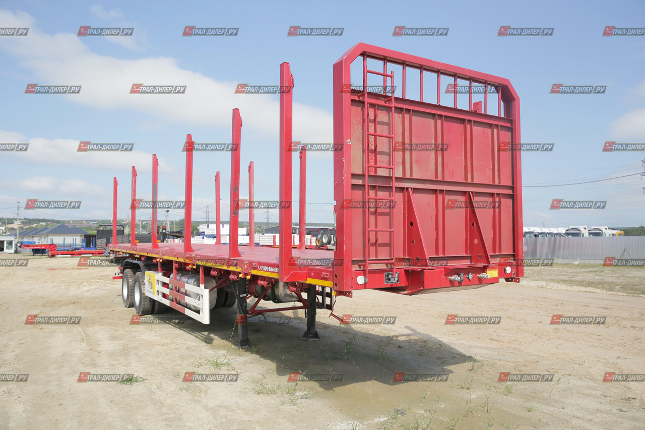 Новый Бортовой полуприцеп/ Платформа AMUR LYR9500JSR: фото 11