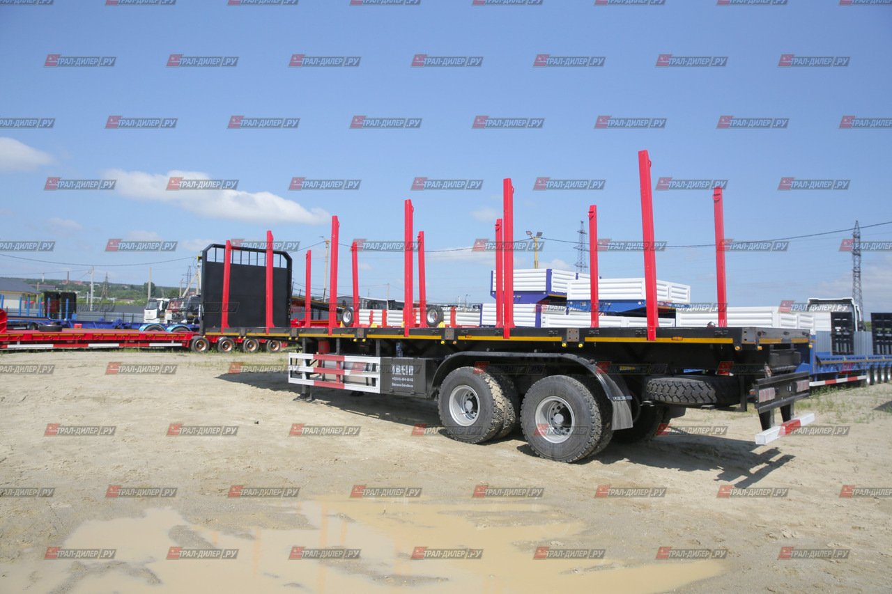 Новый Бортовой полуприцеп/ Платформа AMUR LYR9500JSR: фото 37