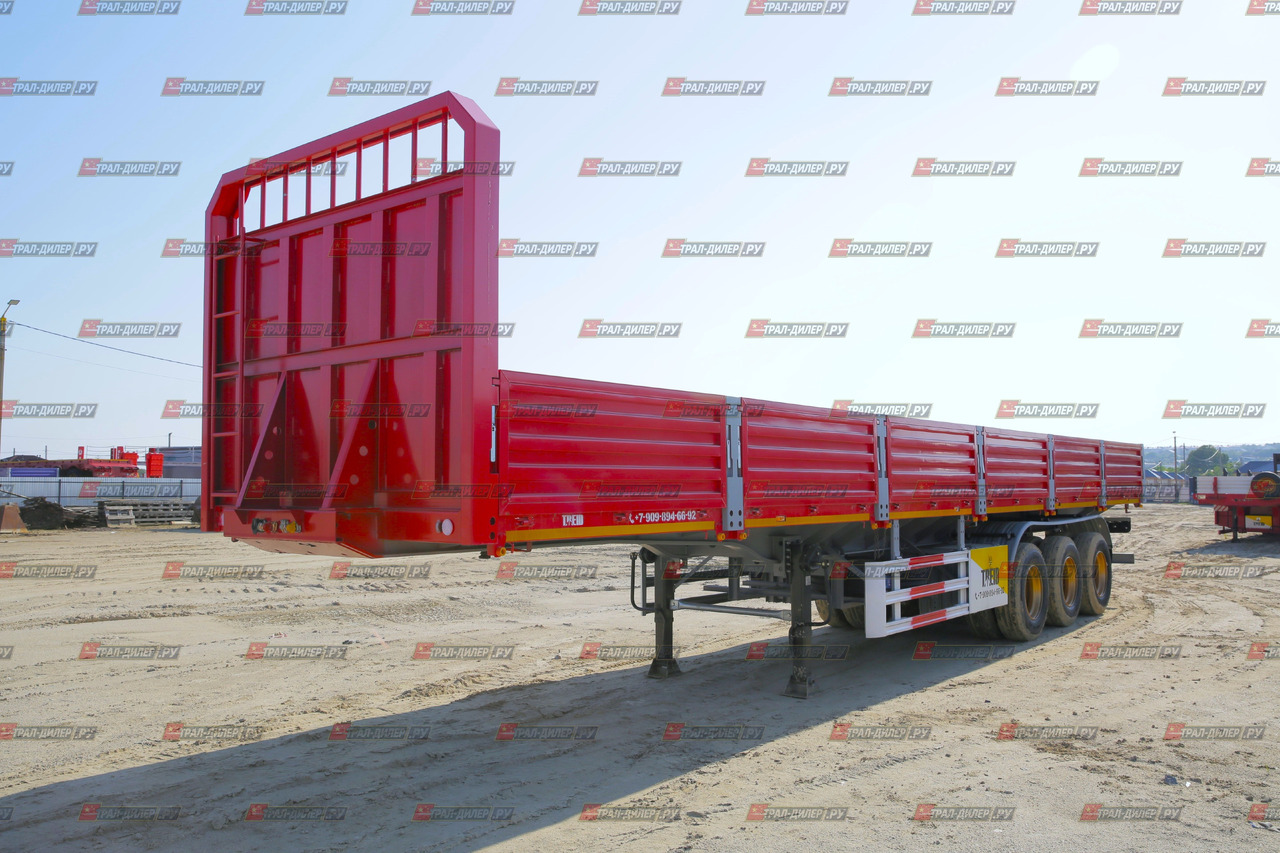 AMUR LYR9600JS - Бортовой полуприцеп/ Платформа: фото 4 AMUR LYR9600JS - Бортовой полуприцеп/ Платформа: фото 4