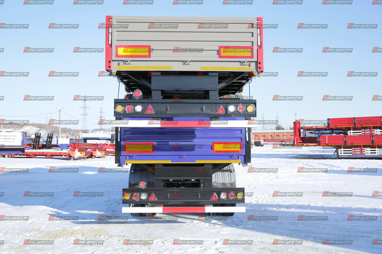 AMUR LYR9600JS - Бортовой полуприцеп/ Платформа: фото 3 AMUR LYR9600JS - Бортовой полуприцеп/ Платформа: фото 3