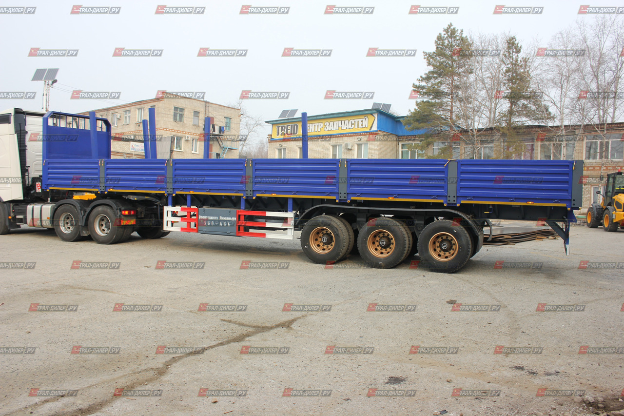AMUR LYR9600JS - Бортовой полуприцеп/ Платформа: фото 5 AMUR LYR9600JS - Бортовой полуприцеп/ Платформа: фото 5