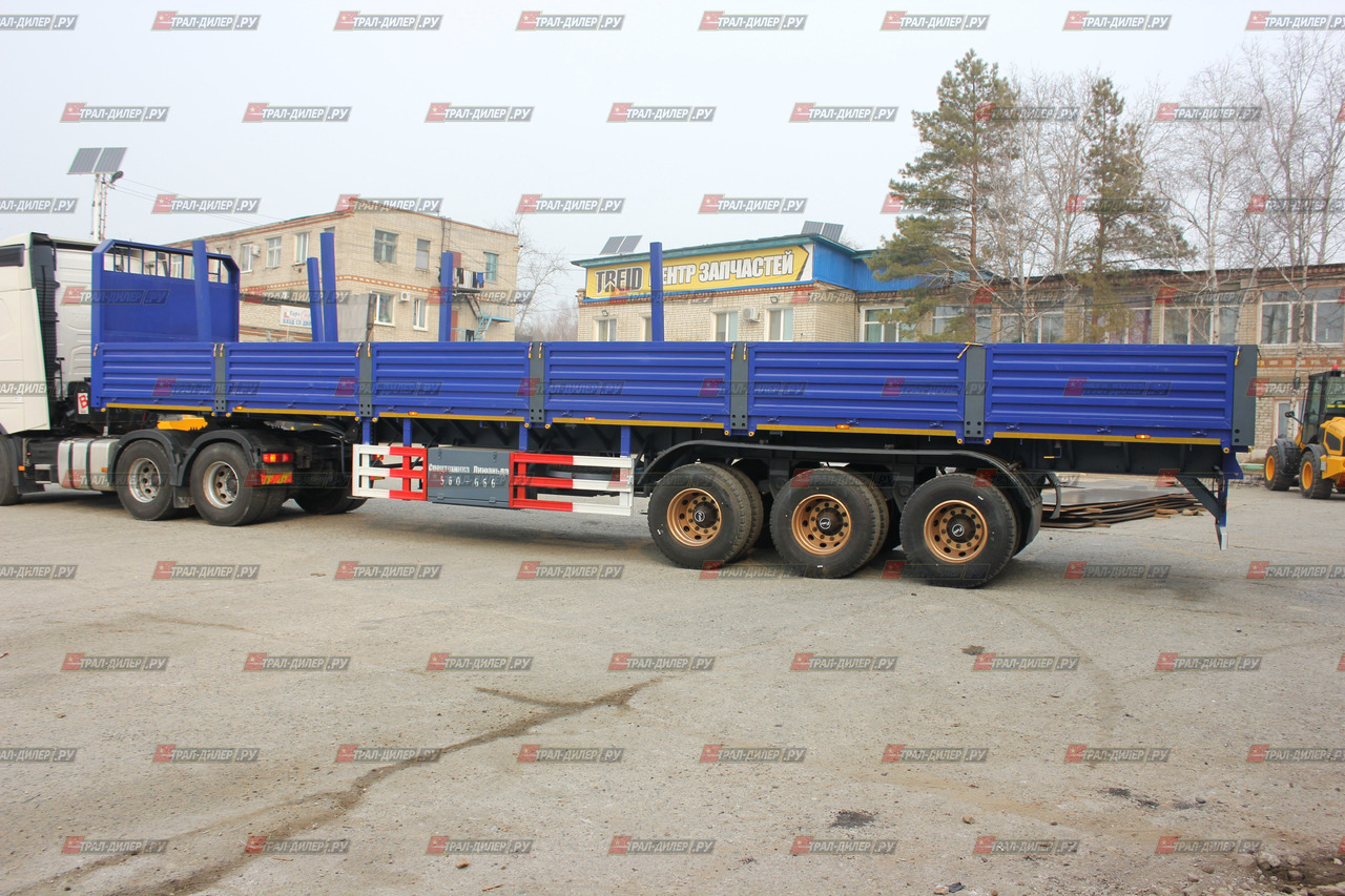 AMUR LYR9600JS - Бортовой полуприцеп/ Платформа: фото 5 AMUR LYR9600JS - Бортовой полуприцеп/ Платформа: фото 5