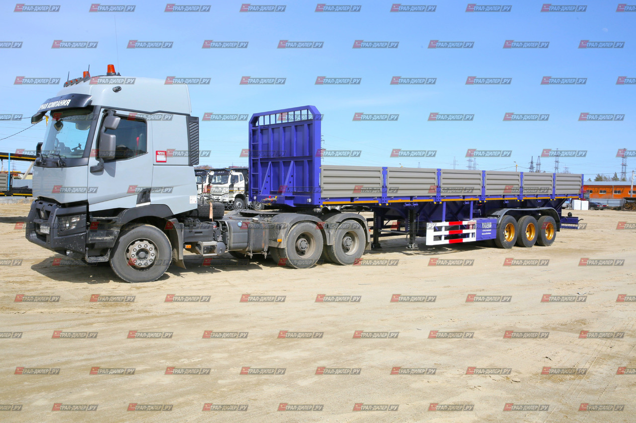 AMUR LYR9600JS - Бортовой полуприцеп/ Платформа: фото 2 AMUR LYR9600JS - Бортовой полуприцеп/ Платформа: фото 2
