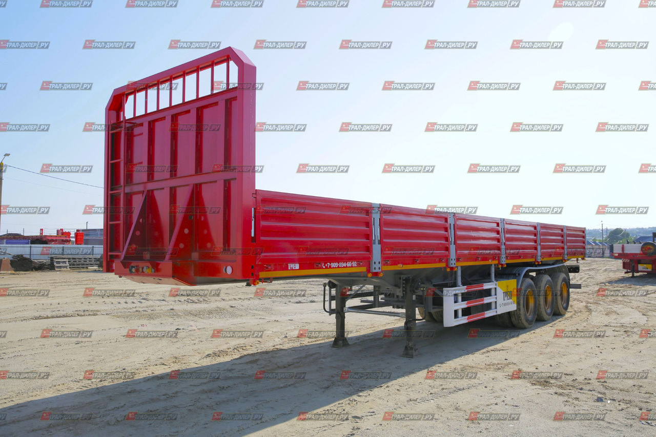 AMUR LYR9600JS - Бортовой полуприцеп/ Платформа: фото 4 AMUR LYR9600JS - Бортовой полуприцеп/ Платформа: фото 4