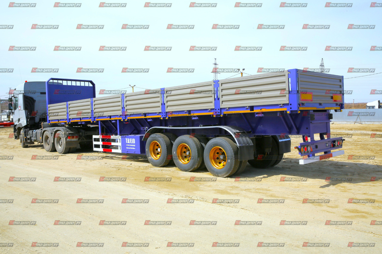 AMUR LYR9600JS - Бортовой полуприцеп/ Платформа: фото 1 AMUR LYR9600JS - Бортовой полуприцеп/ Платформа: фото 1