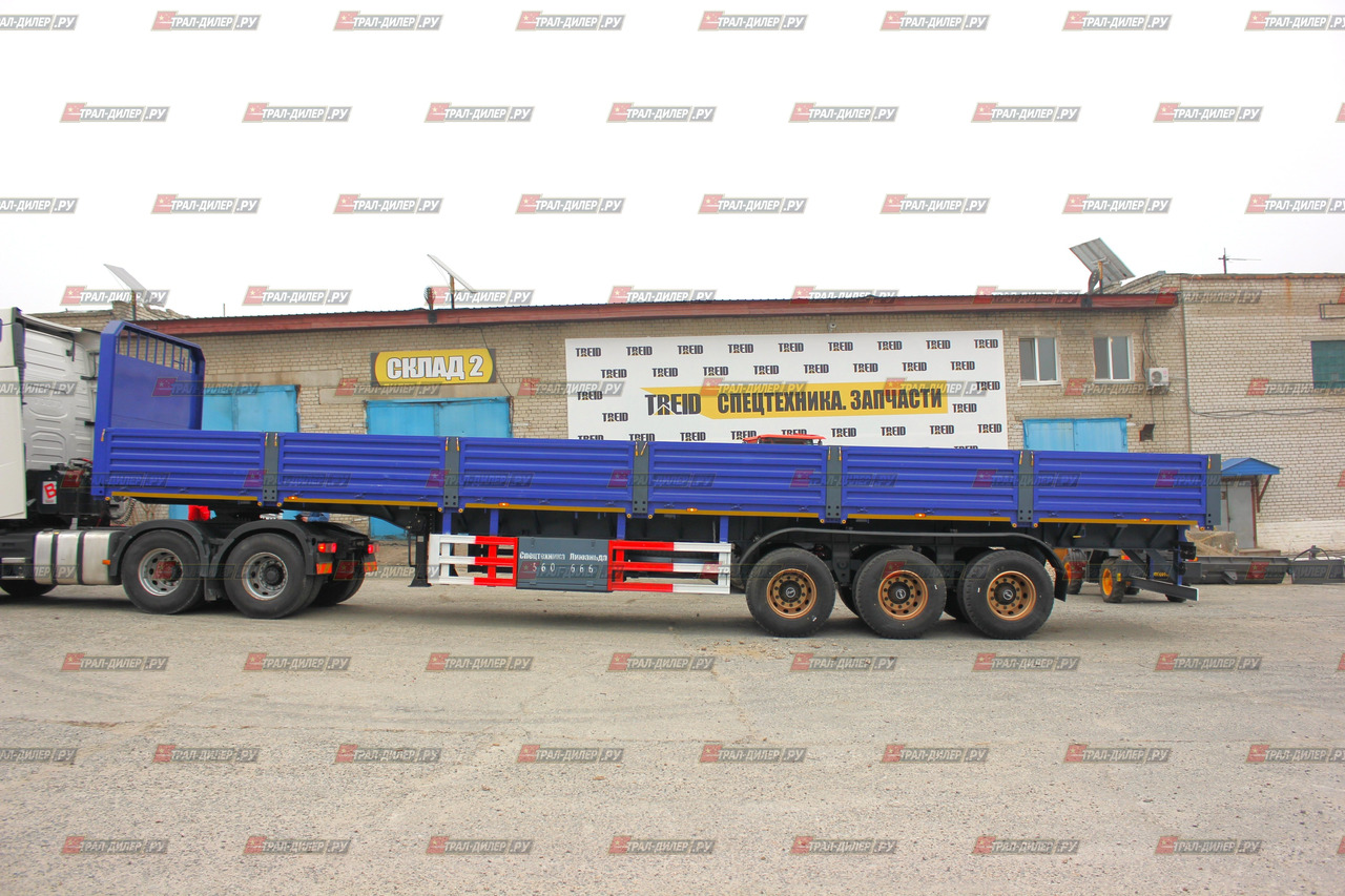 AMUR LYR9600JS - Бортовой полуприцеп/ Платформа: фото 1 AMUR LYR9600JS - Бортовой полуприцеп/ Платформа: фото 1