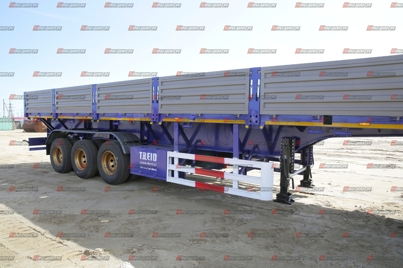 Новый Бортовой полуприцеп/ Платформа AMUR LYR9600JS: фото 19