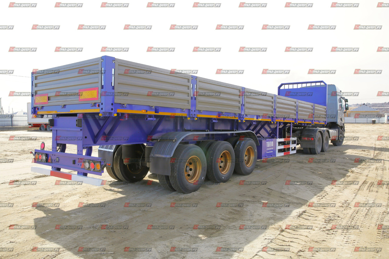 AMUR LYR9600JS - Бортовой полуприцеп/ Платформа: фото 4 AMUR LYR9600JS - Бортовой полуприцеп/ Платформа: фото 4