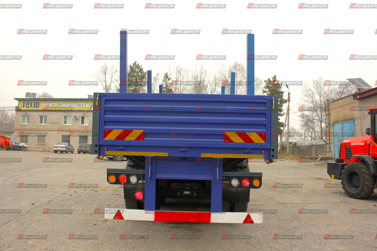 AMUR LYR9600JS - Бортовой полуприцеп/ Платформа: фото 4 AMUR LYR9600JS - Бортовой полуприцеп/ Платформа: фото 4