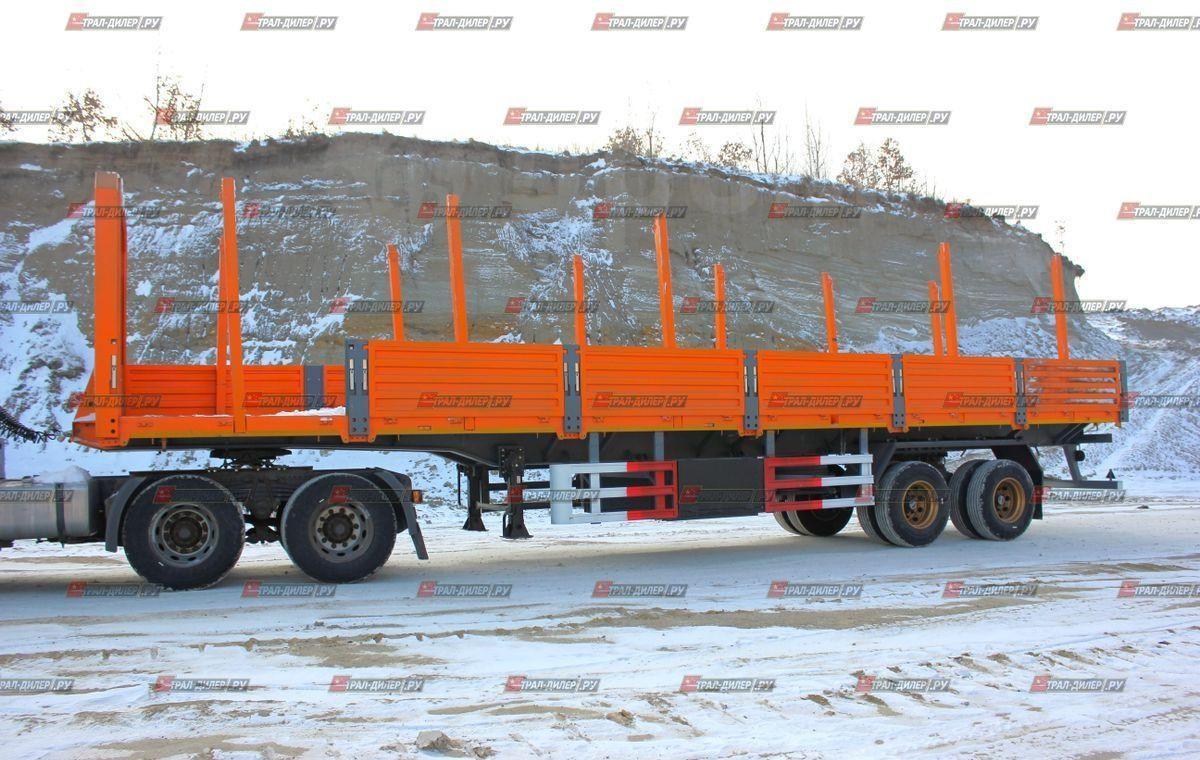 Amur LYR-9500JSR - Бортовой полуприцеп/ Платформа: фото 4 Amur LYR-9500JSR - Бортовой полуприцеп/ Платформа: фото 4