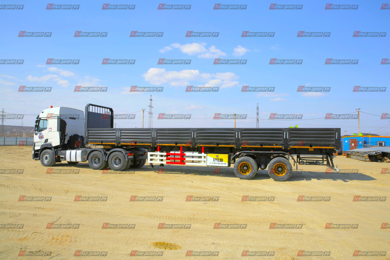 Amur LYR-9500JSR - Бортовой полуприцеп/ Платформа: фото 1 Amur LYR-9500JSR - Бортовой полуприцеп/ Платформа: фото 1