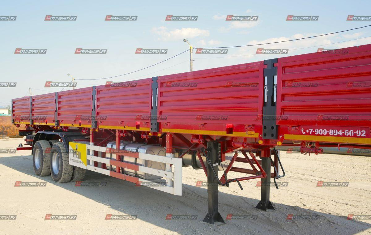 Amur LYR-9500JSR - Бортовой полуприцеп/ Платформа: фото 3 Amur LYR-9500JSR - Бортовой полуприцеп/ Платформа: фото 3