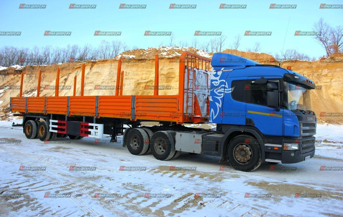 Amur LYR-9500JSR - Бортовой полуприцеп/ Платформа: фото 2 Amur LYR-9500JSR - Бортовой полуприцеп/ Платформа: фото 2