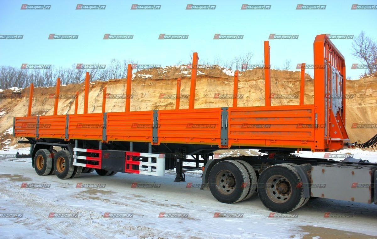 Amur LYR-9500JSR - Бортовой полуприцеп/ Платформа: фото 1 Amur LYR-9500JSR - Бортовой полуприцеп/ Платформа: фото 1