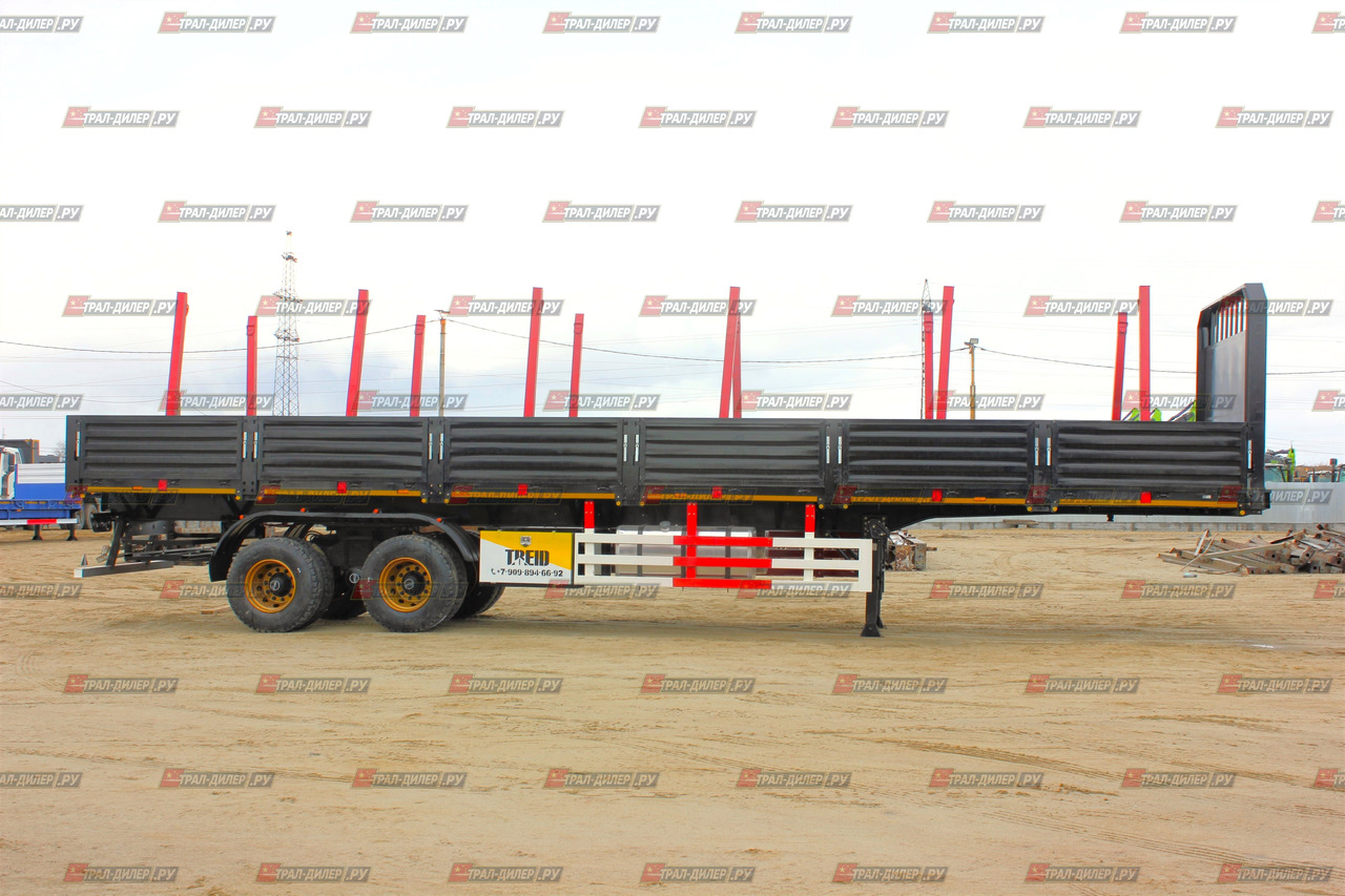 Amur LYR-9500JSR - Бортовой полуприцеп/ Платформа: фото 3 Amur LYR-9500JSR - Бортовой полуприцеп/ Платформа: фото 3