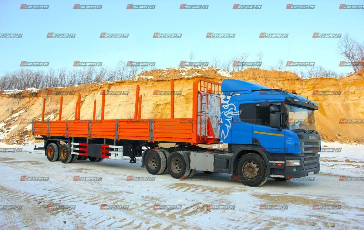 Amur LYR-9500JSR - Бортовой полуприцеп/ Платформа: фото 3 Amur LYR-9500JSR - Бортовой полуприцеп/ Платформа: фото 3