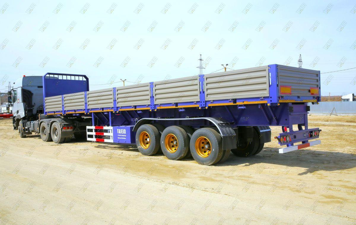 Amur LYR-9600JS - Бортовой полуприцеп/ Платформа: фото 4 Amur LYR-9600JS - Бортовой полуприцеп/ Платформа: фото 4
