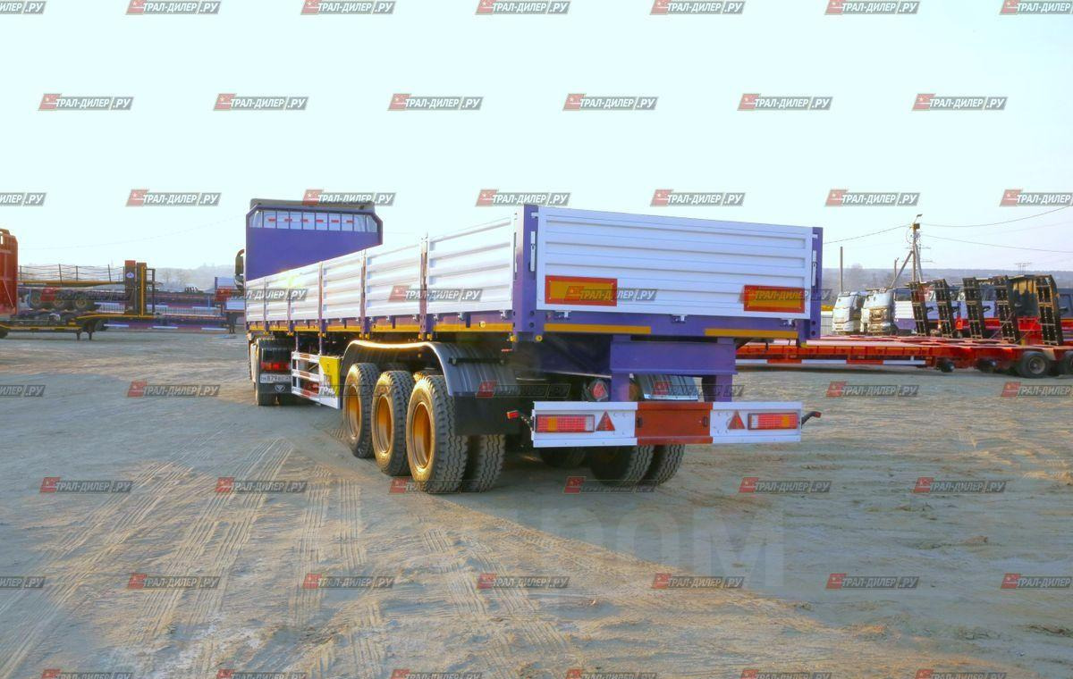 Amur LYR-9600JS - Бортовой полуприцеп/ Платформа: фото 4 Amur LYR-9600JS - Бортовой полуприцеп/ Платформа: фото 4