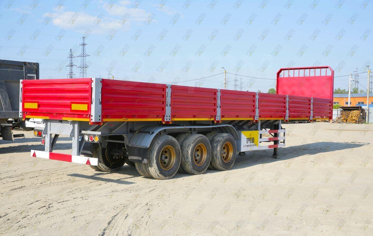 Amur LYR-9600JS - Бортовой полуприцеп/ Платформа: фото 1 Amur LYR-9600JS - Бортовой полуприцеп/ Платформа: фото 1