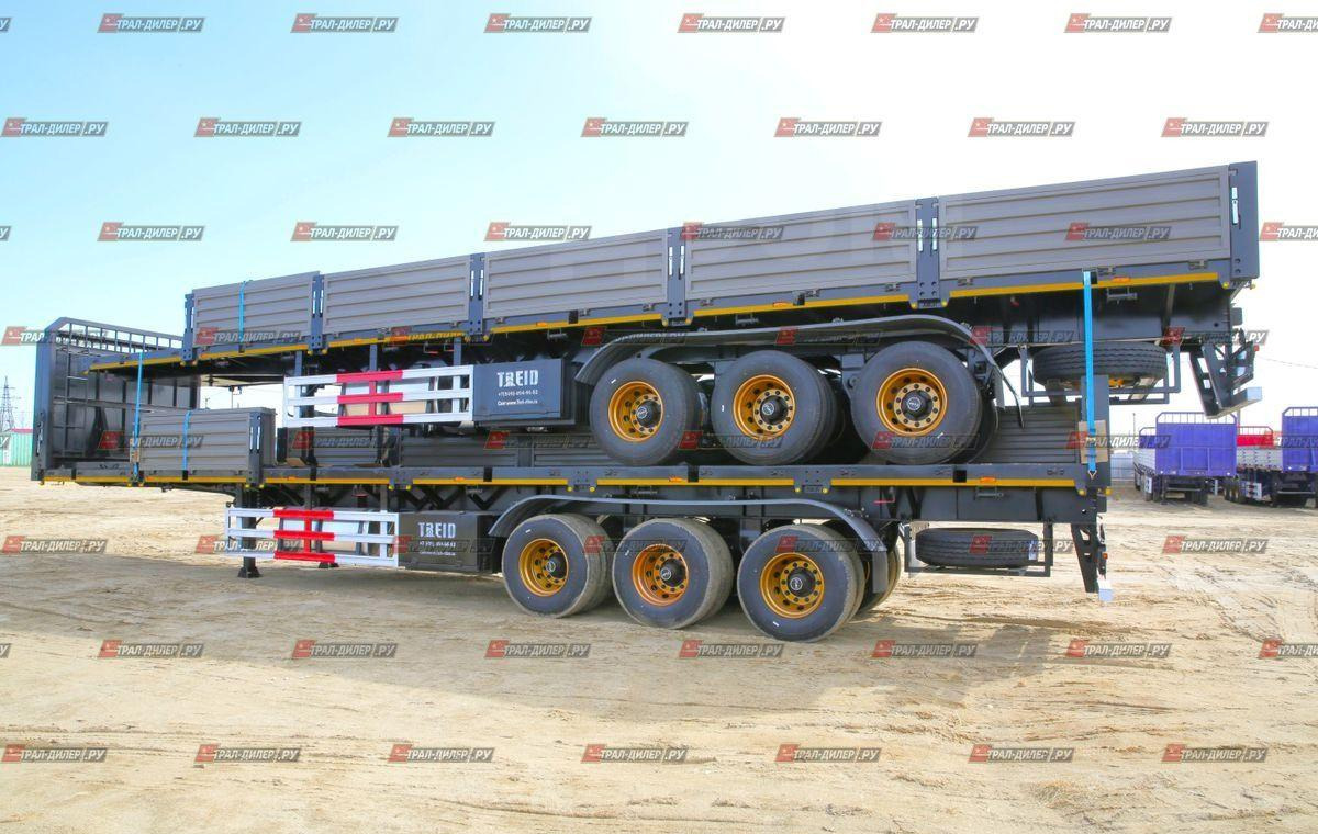 Amur LYR-9600JS - Бортовой полуприцеп/ Платформа: фото 3 Amur LYR-9600JS - Бортовой полуприцеп/ Платформа: фото 3