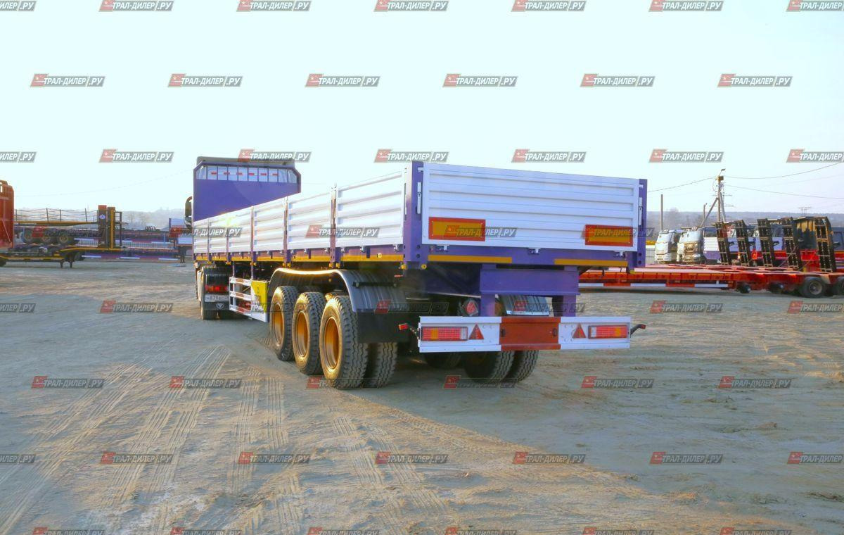 Amur LYR-9600JS - Бортовой полуприцеп/ Платформа: фото 3 Amur LYR-9600JS - Бортовой полуприцеп/ Платформа: фото 3