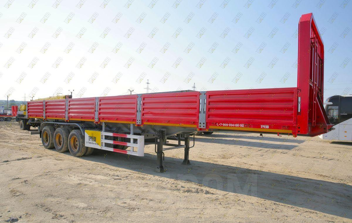 Amur LYR-9600JS - Бортовой полуприцеп/ Платформа: фото 1 Amur LYR-9600JS - Бортовой полуприцеп/ Платформа: фото 1