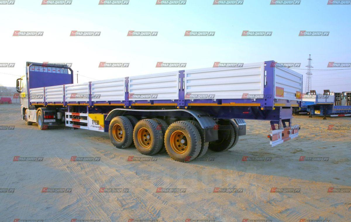 Amur LYR-9600JS - Бортовой полуприцеп/ Платформа: фото 3 Amur LYR-9600JS - Бортовой полуприцеп/ Платформа: фото 3