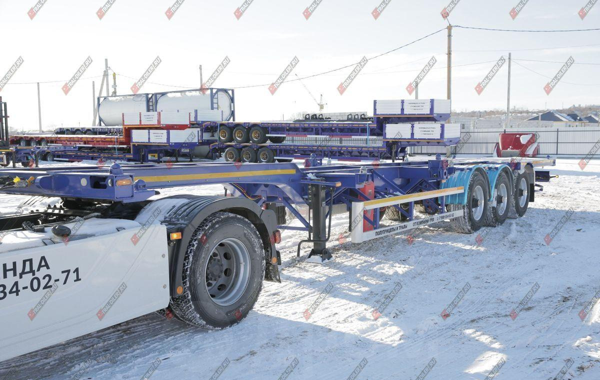 Новый Полуприцеп контейнеровоз (BDF, сменный кузов) Amur LYR9400TJZD: фото 13 Новый Полуприцеп контейнеровоз (BDF, сменный кузов) Amur LYR9400TJZD: фото 13