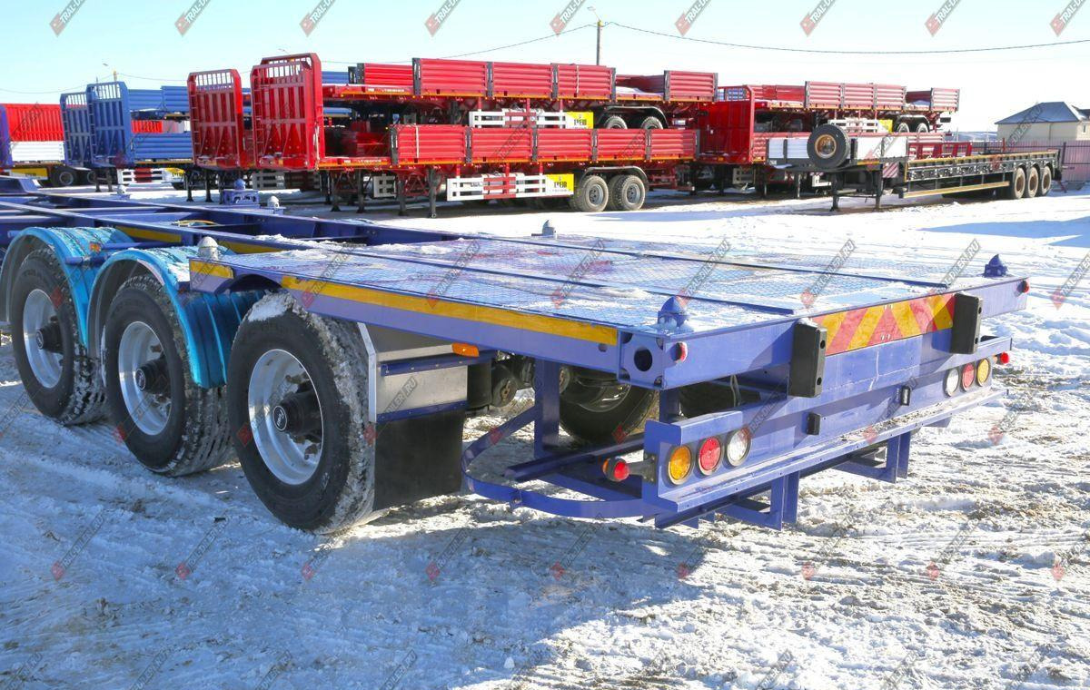 Amur LYR9400TJZD - Полуприцеп контейнеровоз (BDF, сменный кузов): фото 4 Amur LYR9400TJZD - Полуприцеп контейнеровоз (BDF, сменный кузов): фото 4