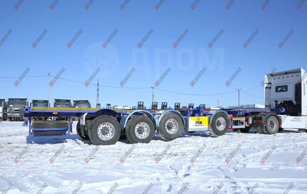 Amur LYR9401JSED - Полуприцеп контейнеровоз (BDF, сменный кузов): фото 2 Amur LYR9401JSED - Полуприцеп контейнеровоз (BDF, сменный кузов): фото 2