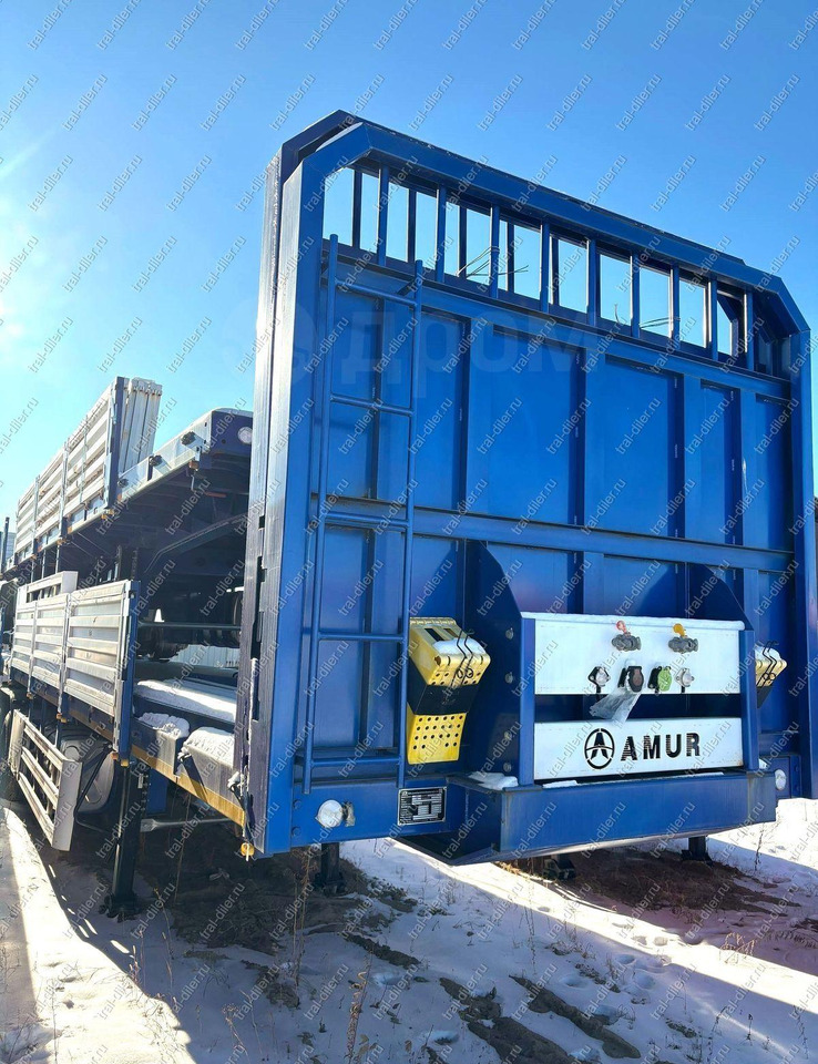 Новый Бортовой полуприцеп/ Платформа Amur LYR9500JSDR: фото 17